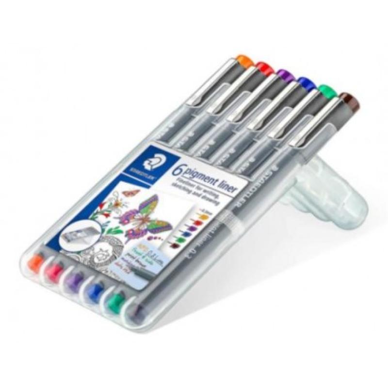 ROTULADOR STAEDTLER CALIBRADO 0,3 MM C/6