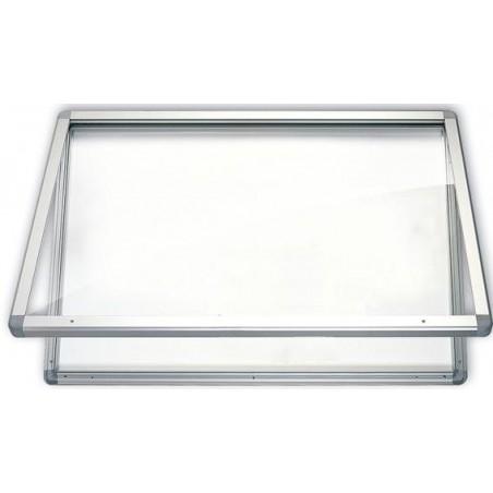 VITRINA EXTERIOR BLANCA HORIZONTAL 75X70 (6XA4