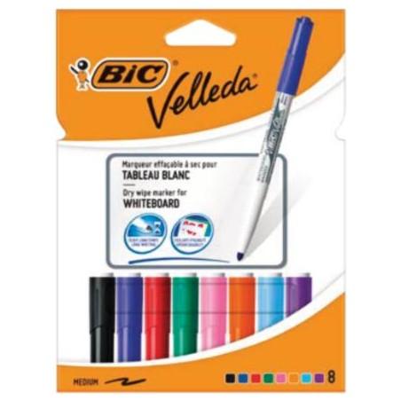 ROTULADOR BIC VELLEDA MEDIUM B/8 1741