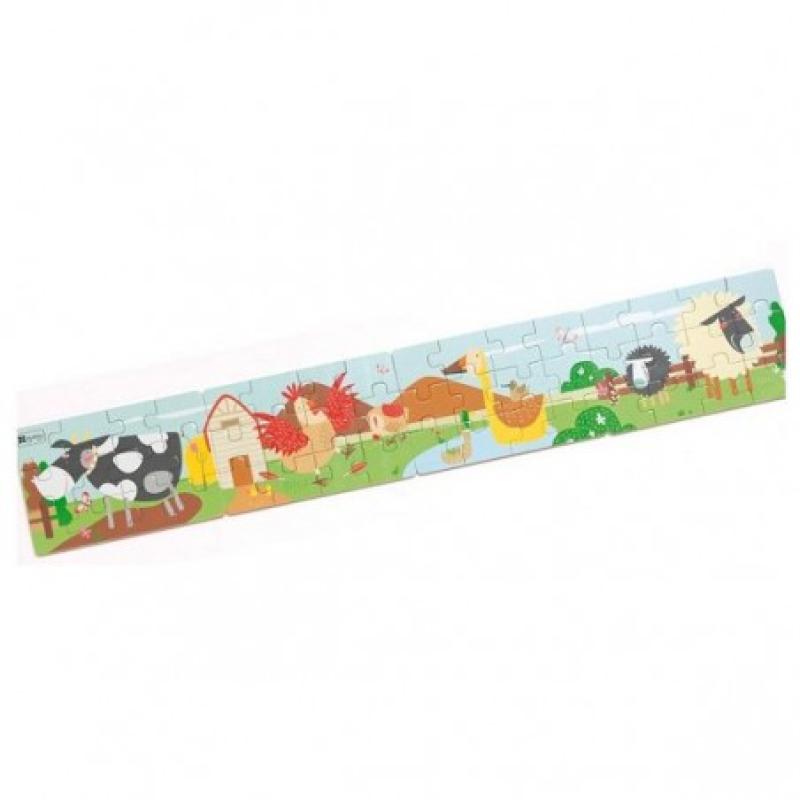 JUEGO 4 PUZZLES DIORAMA FARM