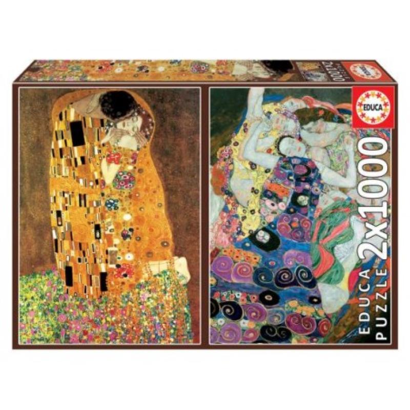 EDUCA 2x1000 EL BESO + LA VIRGEN, GUSTAV KLIMT