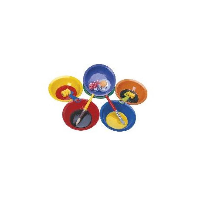 SET 6 BOLS DE PLASTICO PARA PINTAR