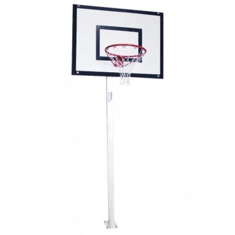 CANASTAS MINIBASKET DELUXE MONOTUBO FIJAS