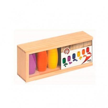 ACCESORIOS PARCHIS 6/JUG. MADERA