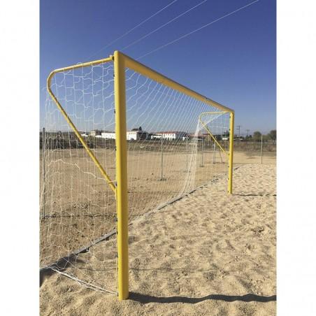 JUEGO PORTERIAS FUTBOL-PLAYA ALUMINIO