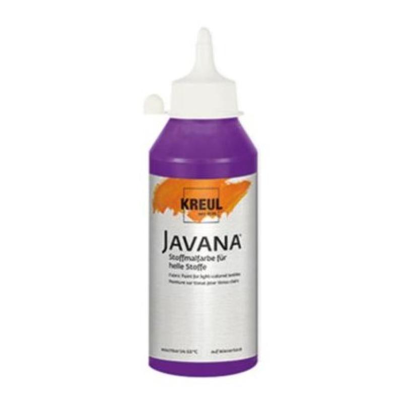 PINTURA TEXTIL JAVANA VIOLETA 250 ML