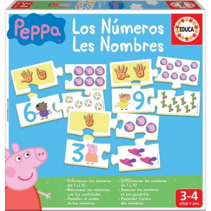 EDUCA APRENDO LOS NUMEROS PEPPA PIG