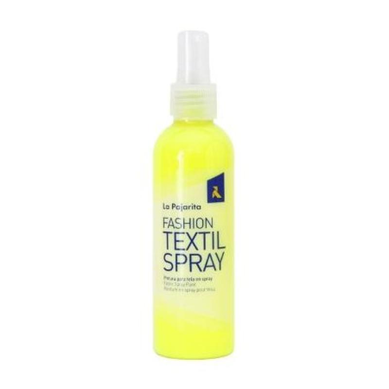 PINTURA TEXTIL SPRAY 100 ML AMARILLO FLUOR