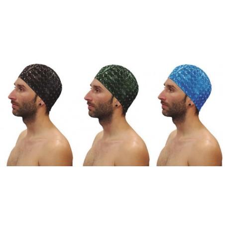 GORRO NATACION SOFTEE POLIURETANO 3D CELESTE