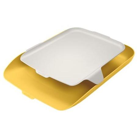 BANDEJA SOBREMESA C/ORGANIZADOR LEITZ COSY AMARILLO