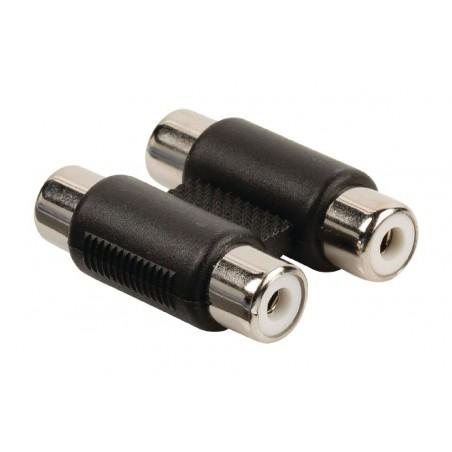 ACOPLADOR AUDIO 2 X RCA HEMBRA