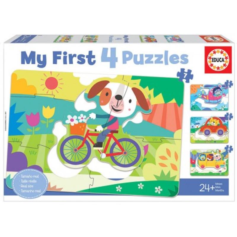 EDUCA VEHICULOS "MY FIRST PUZZLES"