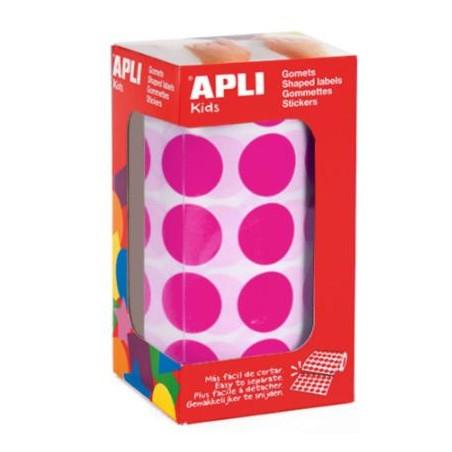 GOMET APLI ROLLO CIRCULO 20 MM FUCSIA