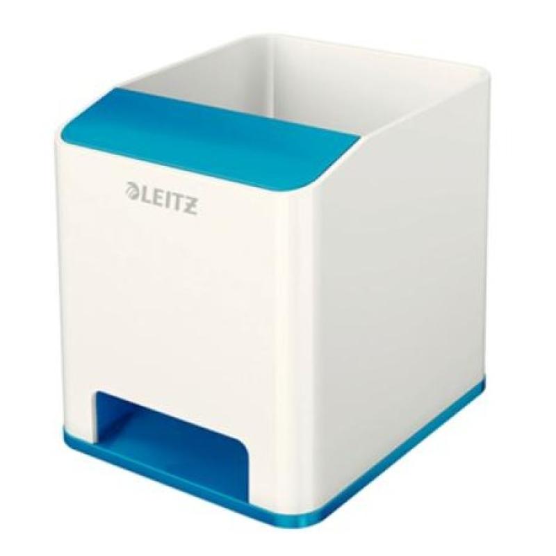 CUBILETE LEITZ WOW DUAL AZUL METALIZADO/BLANCO