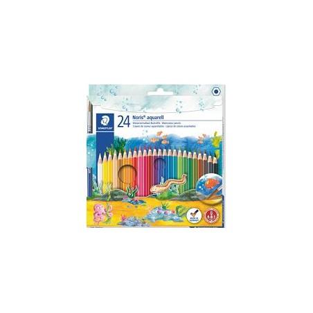 LAPICES STAEDTLER NORIS CLUB AQUARELL C/24