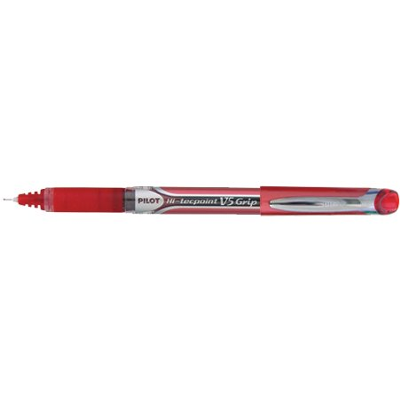 BOLIGRAFO PILOT V-5 GRIP ROJO