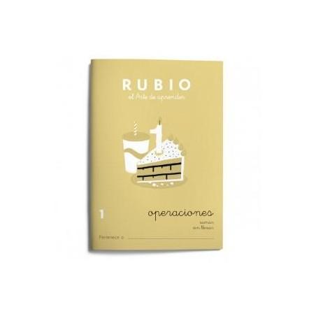 CUADERNO RUBIO PROBLEMAS 1 SUMAR SIN LLEV