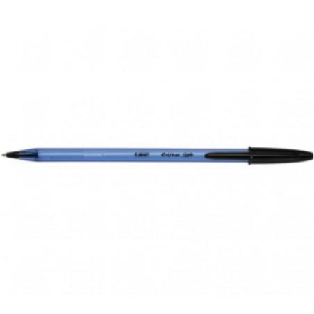 BOLIGRAFO BIC CRISTAL SOFT NEGRO