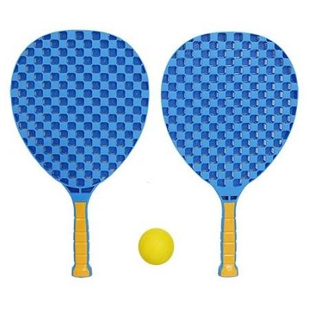 SET SHUTTLEBALL SOFTEE ADVANCED CON PELOTA AZUL