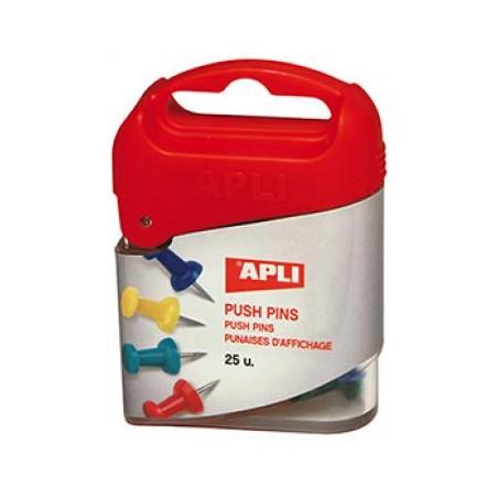 AGUJAS PUSH PINS SURTIDOS C/25