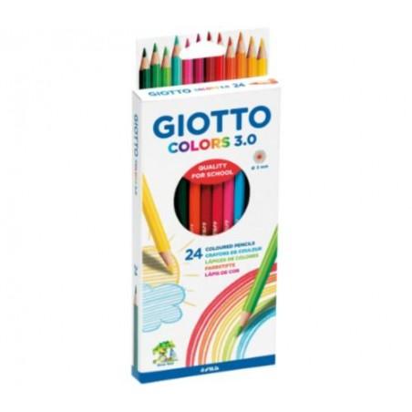 LAPICES GIOTTO COLORS 3.0 EST. 24 UDS