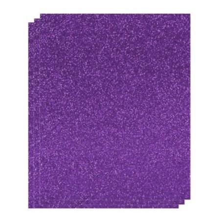 GOMA EVA 40X60 PURPURINA VIOLETA B/3