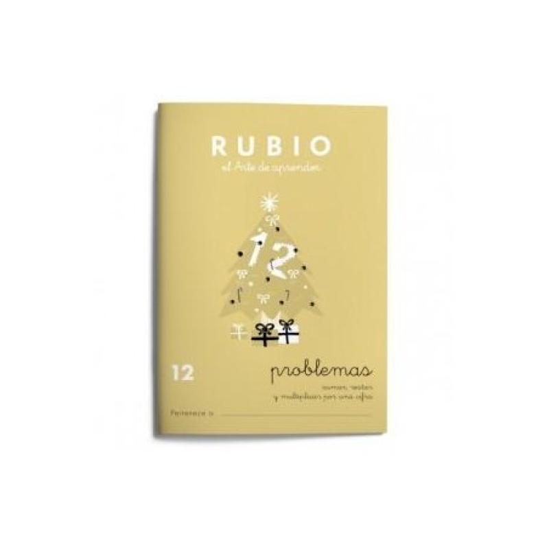 CUADERNO RUBIO PROBLEMAS 12 SUMAR RES MUL