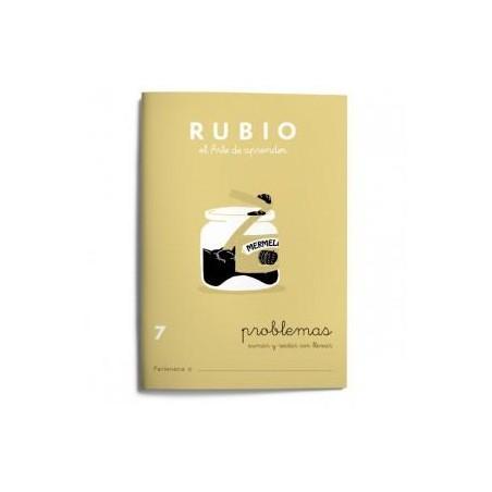 CUADERNO RUBIO PROBLEMAS 7 SUMAR REST SIN