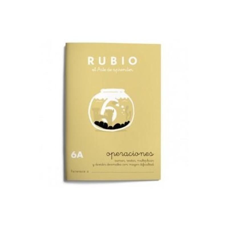 CUADERNO RUBIO PROBLEMAS 6A SUMAR RES DEC