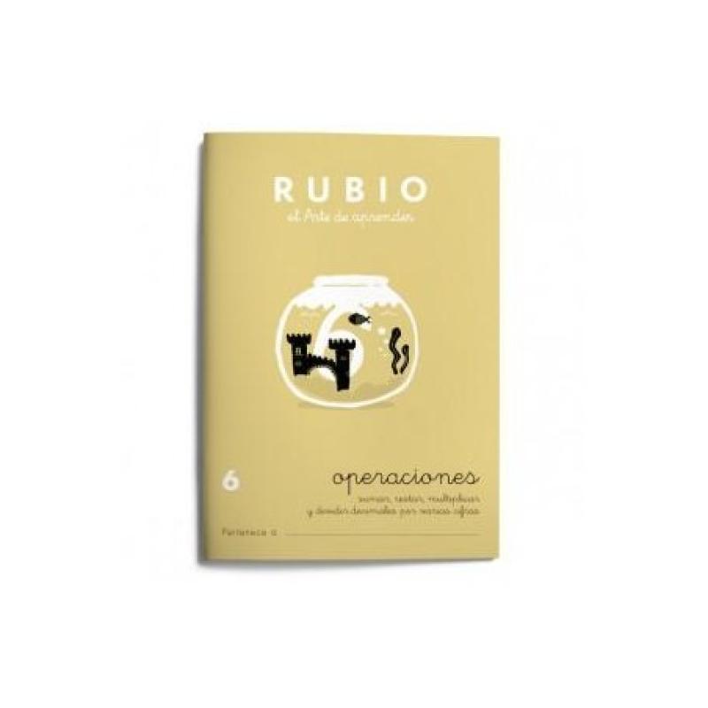 CUADERNO RUBIO PROBLEMAS 6 SUMAR REST DEC