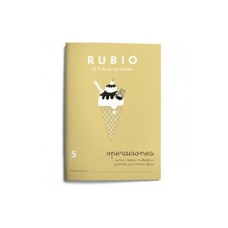 CUADERNO RUBIO PROBLEMAS 5 SUMAR RESTAR E