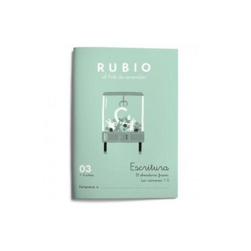 CUADERNO RUBIO CALIGRAFIA 03 ABECED FRASE