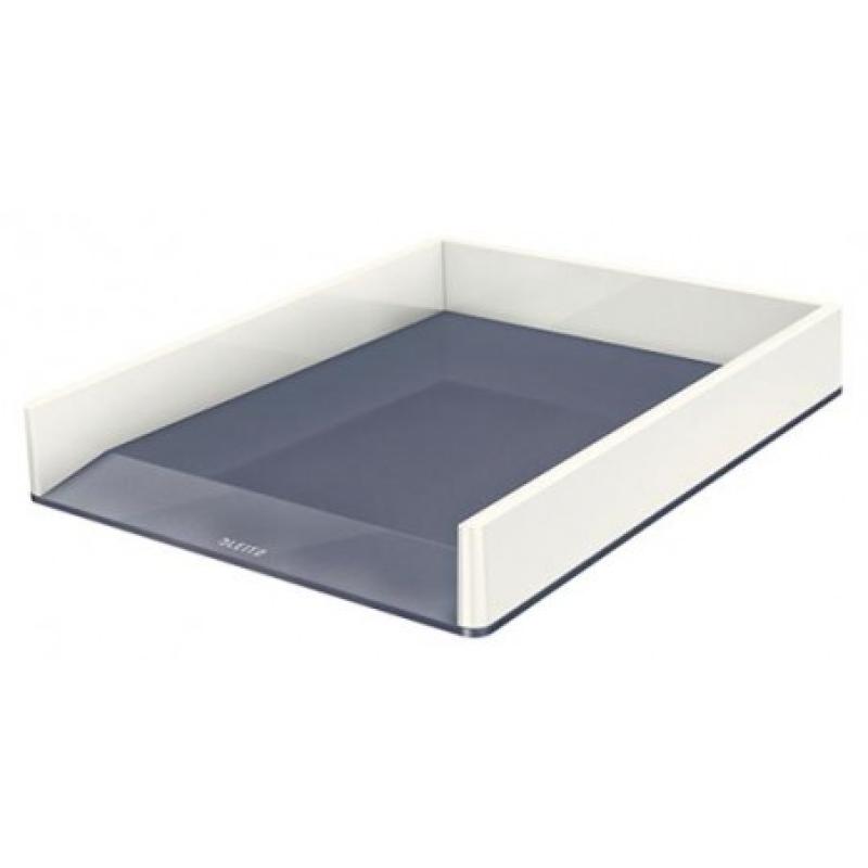 BANDEJA LEITZ WOW DUAL BLANCO PERLA/GRIS