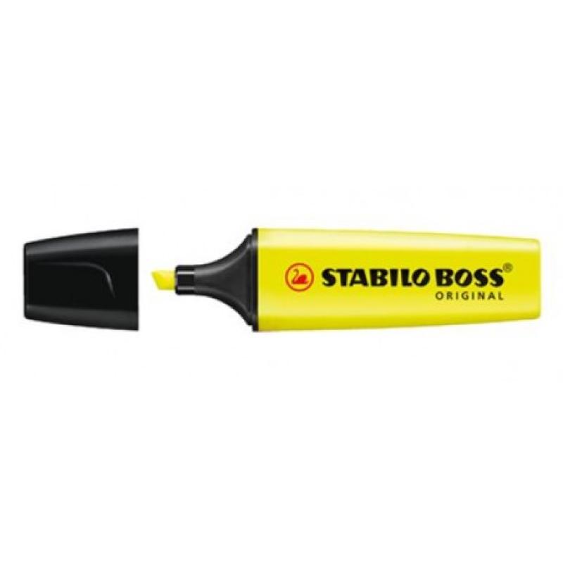 ROTULADOR STABILO FLUOR ORIGINAL AMARILLO