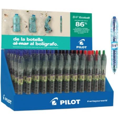 BOLIGRAFO PILOT ECOBALL EXP/60 + 10 B2P AZUL