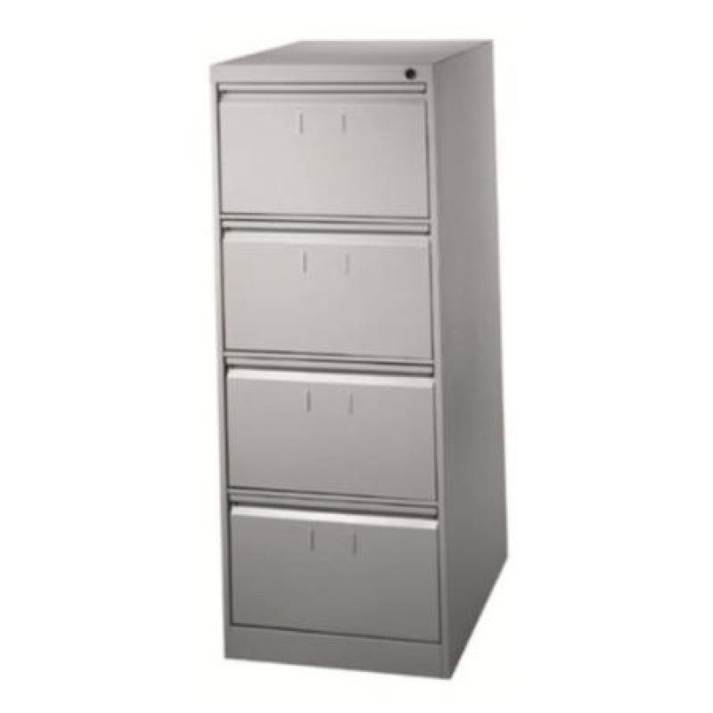 ARCHIVADOR 4 CAJONES 130 CM.ALT.X490X620CM. BLANCO