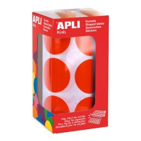 GOMET APLI ROLLO CIRCULO 33 MM ROJO