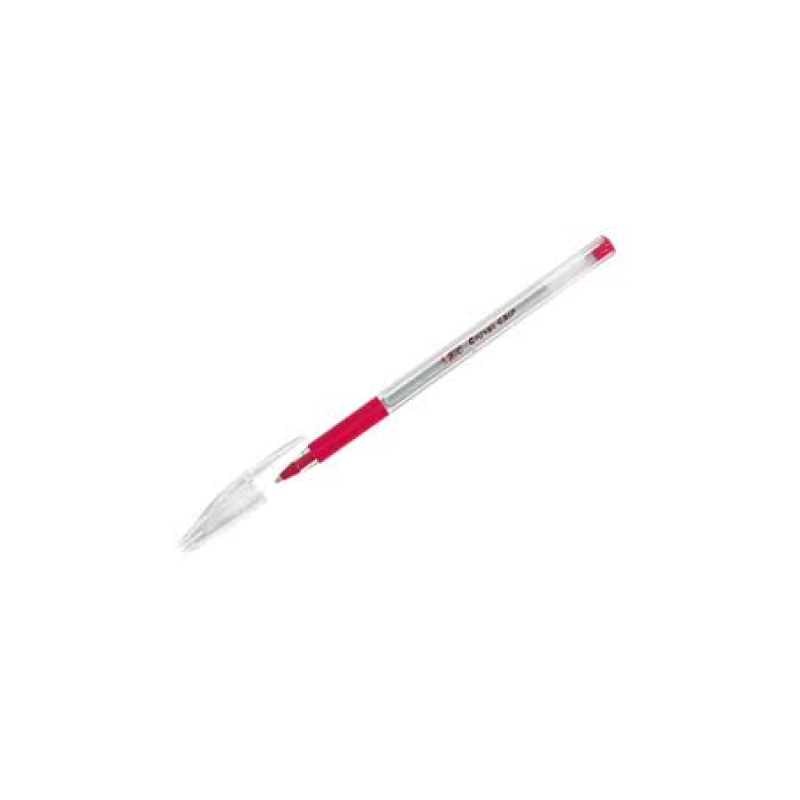 BOLIGRAFO BIC CRISTAL GRIP ROJO