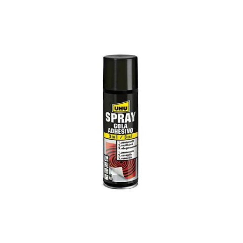 PEGAMENTO ADHESIVO SPRAY UHU 500 M