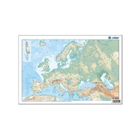 MAPA MUDO 4 COL 33X23 EUROPA F B/50