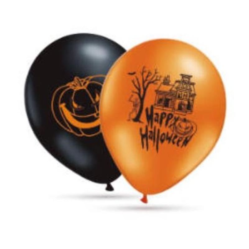 GLOBOS SURTIDOS B/50 HALLOWEEN