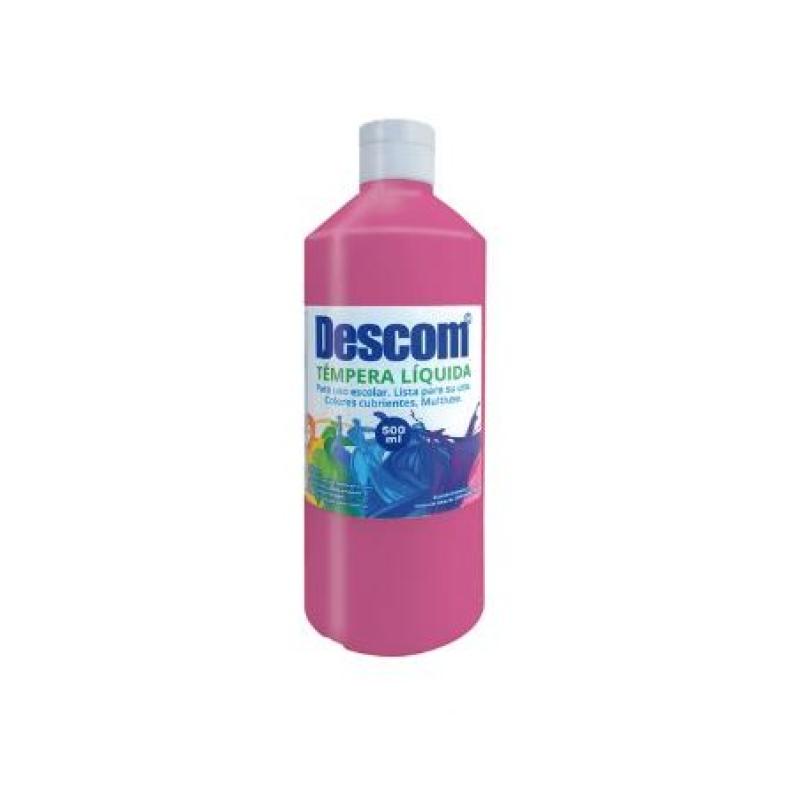 TEMPERA LIQUIDA DESCOM 500 ROSA