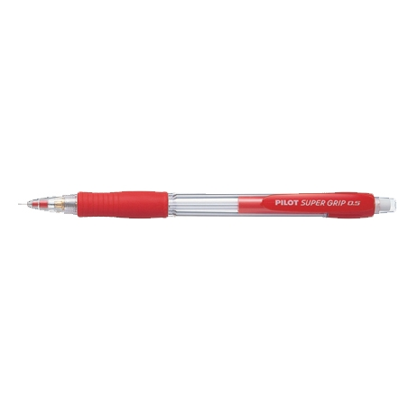 PORTAMINAS PILOT SUPER-GRIP ROJO