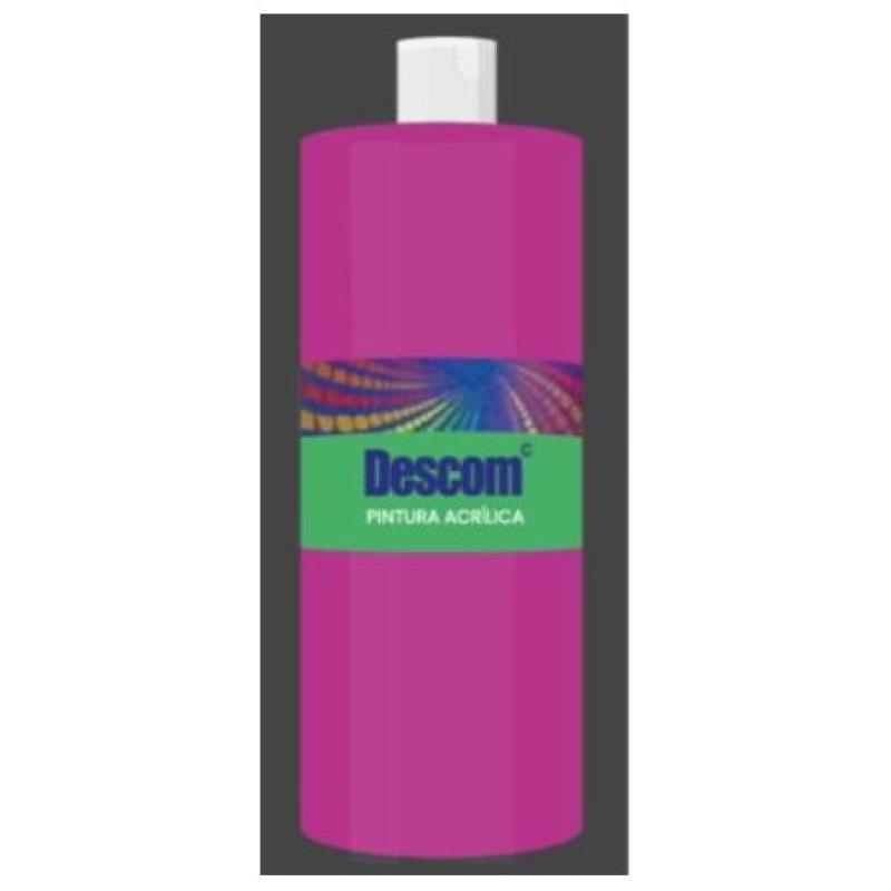 PINTURA ACRILICA DESCOM 500 ML MAGENTA ESCOLAR