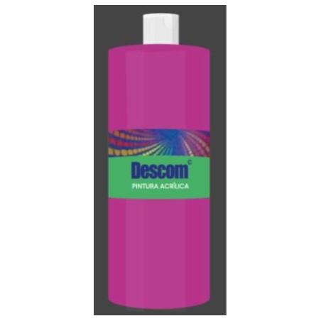 PINTURA ACRILICA DESCOM 500 ML MAGENTA ESCOLAR