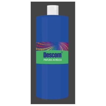 PINTURA ACRILICA DESCOM 500 ML AZ OSCURO ESCOLAR