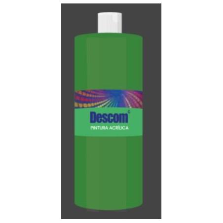 PINTURA ACRILICA DESCOM 500 ML VE OSCURO ESCOLAR