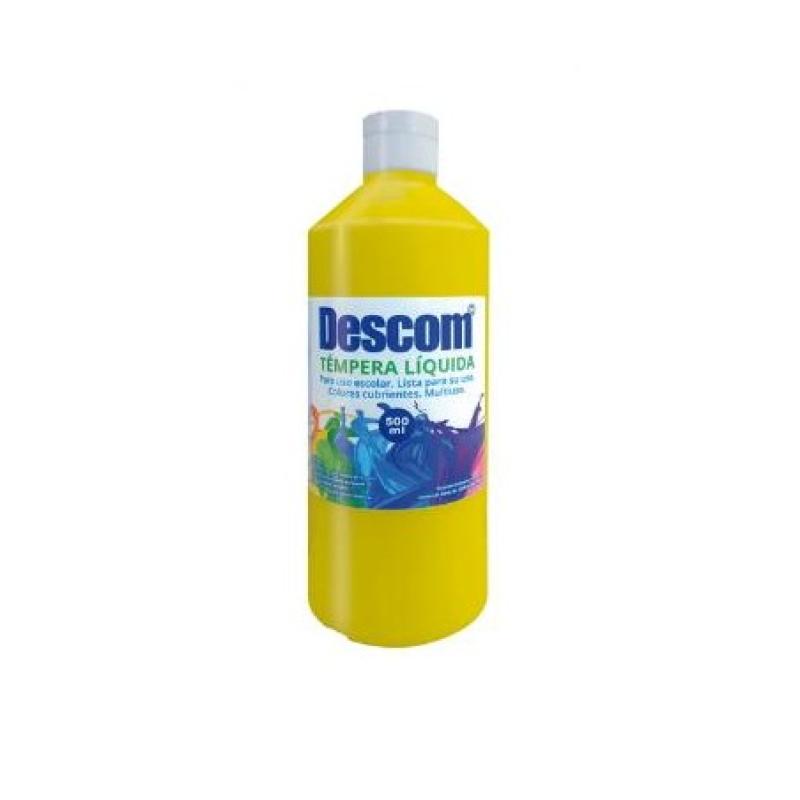 TEMPERA LIQUIDA DESCOM 500 AMARILLO