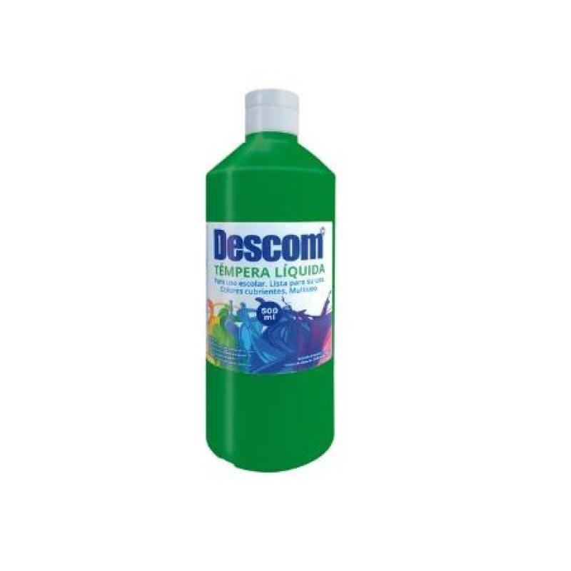 TEMPERA LIQUIDA DESCOM 500 VERDE OSCU